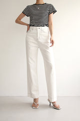 クロスジーンズ / CROSS JEANS / SEMI WIDE DENIM PANTS