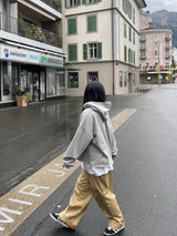 Aube cropped hood