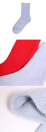 angora socks (2colors)