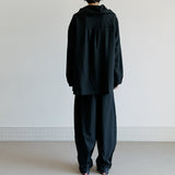 タップパンツ / unisex tap pants black (banding)