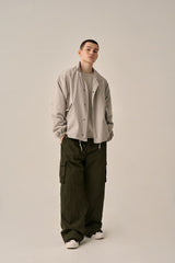 SAFARI WINDBRAKER - LIGHTGRAY