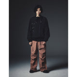 マルチファンショナルジッププルオーバージャケット / MULTI FUNTIONAL  ZIP PULLOVER JACKET_BK