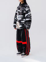アノラックジャケット / BSR2223FWJK094 RTR ANORAK JACKET STAIN BLACK
