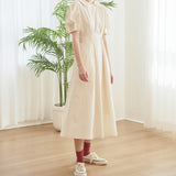 [LINE] Puff Dart Collar Dress (6696311357558)