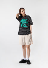 SOLIDPOP STRIPE TEE black (6580873396342)