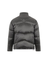 リバーシブルグロッシーショートダウンパファー