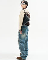 オイルウォッシュドデニム / Oil washed denim