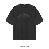 LMNサンフランシスコ ピグメントウォッシング半袖Tシャツ / LMN San Francisco Pigment Washing Short-Sleeved T-Shirt (4 colors)