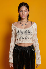 クロシェトップ/CROCHET TOP