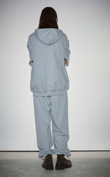  WIDE ZIP SWEATPANTS_GRAY