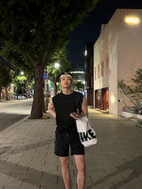ラーガーアイススリットノースリーブシャツ / Lager Ice Slit Sleeveless Shirt (2 colors)