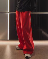 スーパーワイドロゴパンツ / [自主製作] Super wide logo pants (3 color)
