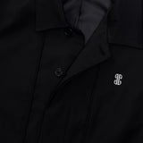 ヘムボタンクロップジャケット / Hem Button Crop Jacket (Black)