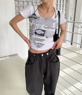 ロキシーデイリーUネックTシャツ / Roxy Daily U Neck T-shirt (6color)