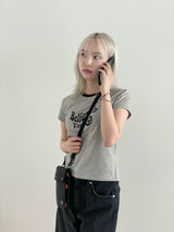 ビリーブスマイルクロップT