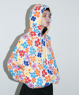 ドリームライクフラワーフードTシャツ/ dreamlike flower hood t-shirt - IVORY (4435429458038)