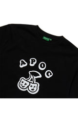 Cherry Bear Tee_Black (6699065147510)