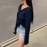 [Bellide made] Chalang snap ribbed T-shirt