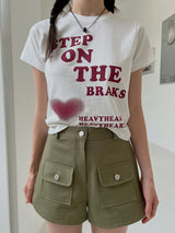ヘビーハートTシャツ/Heavy Heart T-shirt (2color)