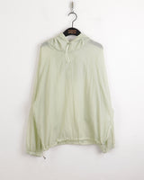 Toric nylon windbreaker string long sleeve hooded sweatshirt