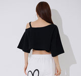 アンリミテッド オフショルダー クロップトップ / TOP(9363) Unlimited Off Shoulder Crop