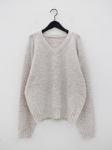 RajVネックニット/Raj V-neck Knit (6color)