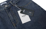 テイルバックピンタックデニムパンツ / TAIL BACK PINTUCK DENIM PANTS