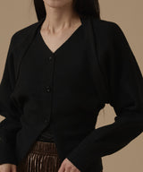 BOLERO CARDIGAN KNIT