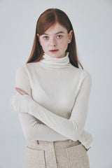 ウールシルクウォーマーTシャツ / Wool Silk Warmer T-Shirt [Ivory]