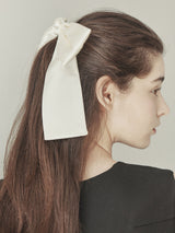 Baroque Pearl Satin Ribbon Hair Pin (6611538804854)
