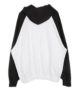 ハートラグランオーバーフードTシャツ/No.9674 heart raglan over hood T (3color)