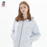 LINE LOGO ZIPUP CARDIGAN (3color) (6535233142902)