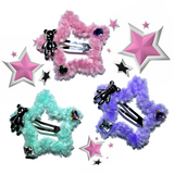 [I-DLE Yuqi, Shuhua] Bear heart fur hairpin (3color)