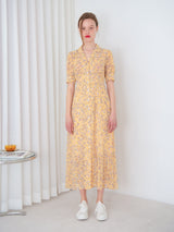 COLLAR DETAIL MAXI ONEPIECE_YELLOW (6580080541814)