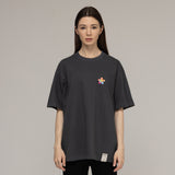タイフラワースマイル半袖Tシャツ / [UNISEX] Tie Flower Smile Short Sleeve T-shirt