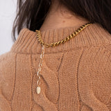 サージカルボールドチェーンネックレス/Surgical bold chain necklace
