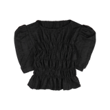 WRINKLE PUFF BLOUSE