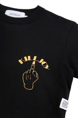 クルーネッククロップトップTシャツ / Crew neck crop top T-shirt (2624770900086)