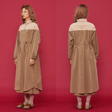 トレンチワンピース/Trench One-piece [Beige]