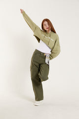 クロップドフーディー/CROPPED HOODIE