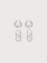 no.4ピアスシルバー / no.4 earring silver