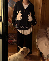 Rabbit sleeping pajamas home wear