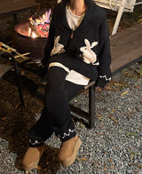 Rabbit sleeping pajamas home wear