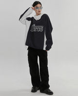 (UNISEX) 起毛VネックフォースMTM