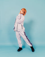 Mogami Moga × DVRK コラボレーション l トラックスーツ（パープル）※送料込 (4521055453302)