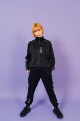 Mogami Moga × DVRK コラボレーション l トラックスーツ（ブラック）※送料込 (4521054535798)