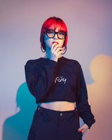 FAKY × NERDUNIT コラボレーションロングTシャツ（ブラック）※送料込み (4482963275894)