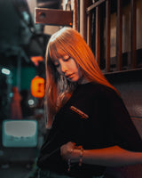 コラボレーション Ｔシャツ (ブラック) / SILENT SIREN × Thanksinsomnia (4440073306230)