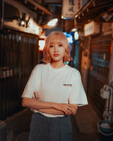 コラボレーション Ｔシャツ (ホワイト) / SILENT SIREN × Thanksinsomnia (4440073896054)