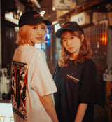 コラボレーション キャップ (ブラック) / SILENT SIREN × Thanksinsomnia (4440074354806)